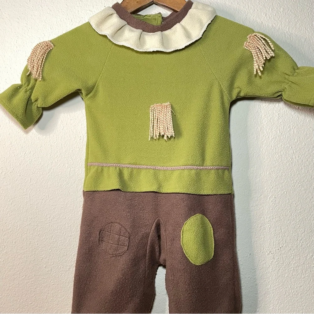 Wizard of Oz Scarecrow Ez-On Romper Costume‎ Infant - Picture 2 of 10